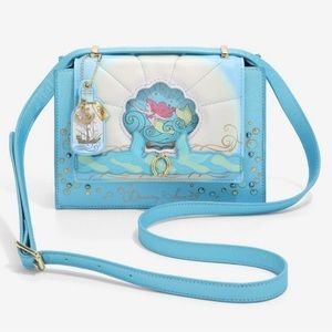 Danielle Nicole The Little Mermaid Ship in a Bottle Crossbody Bag